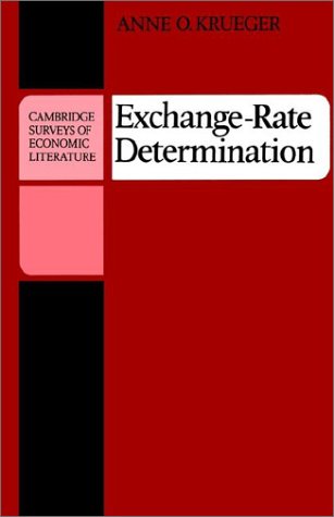 Exchange-Rate Determination (Cambridge Surveys of Economic Literature)