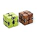 AngelarSea Mini Infinity Cube , Decompression Toy，Cool Mini Light Gadget Best for Reduce Anxiety Puzzle and Kill Time for Kids Teens Adults（2 Pack）.