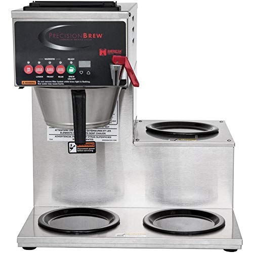 Click Here to See More Images Grindmaster B-3WR PrecisionBrew Digital 64 oz Coffee Brewer 3 Warmers Right Side