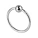 Beauty7 Stainless Steel Glans Cock Ring with Joy Ball Bead Man Male Harder Stronger Erection Enhancing Delay Premature Ejaculation Sexual Stamina Enhancer Sex Toy (1