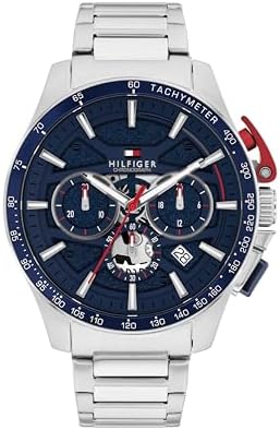 はる Amazon.com: Tommy Hilfiger Men's Quartz Stainless Steel and