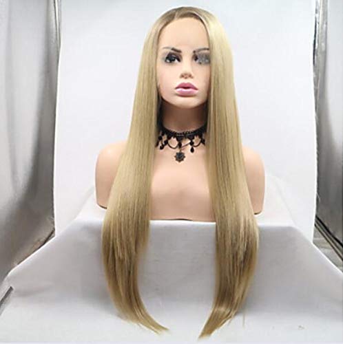 Amazon Com Wigs Synthetic Lace Front Kinky Straight Layered