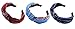 STHUAHE 3PCS Hair Hoop,Women Handmade Lovely Style Cloth Cross Knot Hair Hoop Hairband Headband Headwear Hair Accessories by Beauty Hair (3 colors)