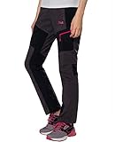 Makino Women's Lightweight Quick Dry Hiking Pants with Zipper Pockets Three Color M131612012