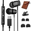 TUBhanggai-in-Ear-Type-C-Headphones-with-Microphone-for-Galaxy-S21-Ultra-Earbuds-Stereo-Sound-Noise-Isolation-Wired-USB-C-Earphones-for-Samsung-S20-Plus-Ultra-S20-FE-OnePlus-8-7-Pro-Google-Pixel-5-4-3 USB C Headphones, Wired Headphones With Microphone for Samsung S23 S22 Ultra S20 S21 FE A53 Z Fold 4 Noise Cancelling…