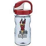Nalgene Kids OTF Ironman Bottle, Gray, 12 oz