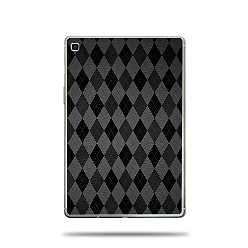 MightySkins Skin Compatible with Samsung Galaxy Tab S5e (2019) - Black Argyle |…