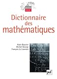 dictionnaire des mathématiques (3e édition) by