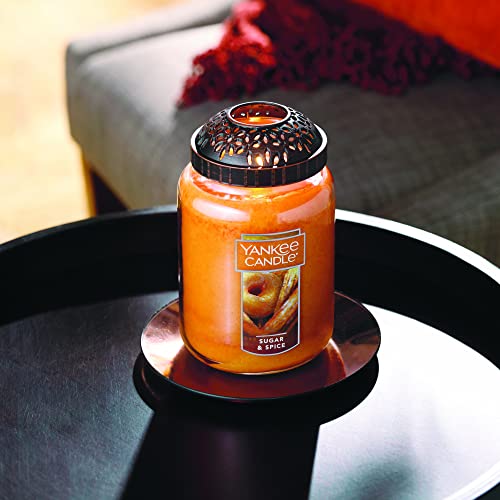 Yankee Candle Sugar & Spice Scented, Classic 22oz Large Jar Single Wick
