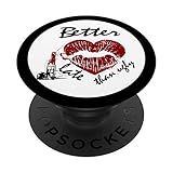Red Lipstick Kiss Makeup Gift PopSockets