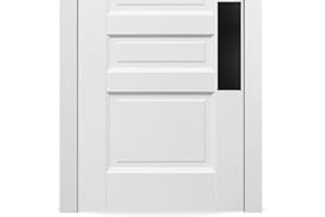 Deck the Door Decor | Door Push Plate - Screw Mount - Multiple Sizes & Finishes (Satin Black, 3 x 12)(Pack of 2)