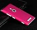 Nokia Lumia 925 Case, Ultra Slim Lightweight PC Hard Case Cover for Nokia Lumia 925 Smartphone (Slim - Rose)