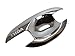 K1AutoParts Chrome Door Handle Bowl Inserts Cover For Nissan Tiida 4 door and 5 door/Versa Sedan 2006-2011