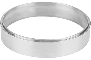 Kuuleyn Kuuleyn Air Filter Spacer, Aluminum Air Cleaner Spacer Replacement Accessories for Carbs with 5 1/8in Opening Air Filter Spacer O-Ring Riser(1")