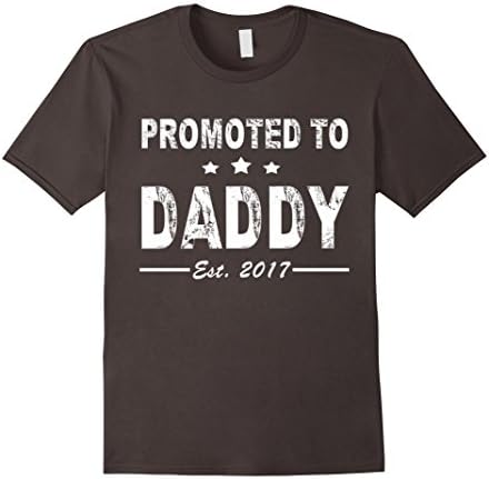 Men's Promoted To Daddy Shirt XL Asphalt