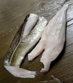 3kg Market Fresh Fish, Cod Fillets Boned - Ideas for Valentines Romantic Meals, Mother's Day Treats, Dinner Parties and buffets