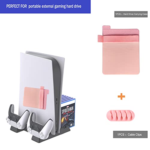 DECH Portable External Hard Drive Carrying Case for Laptop, Portable