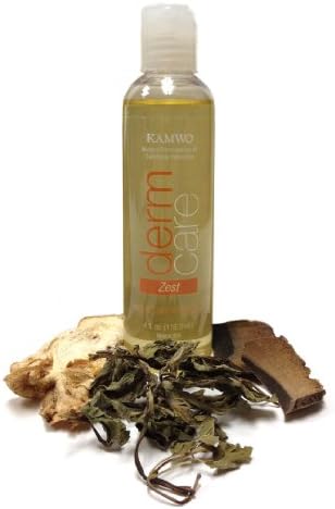 Herb Infused Massage Oil with Citron, Magnolia, and Mint- Zest! 4 fl. oz