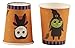 BLUE PANDA Halloween Disposable Tableware Set - 144 Pieces, Serves 24, Mummy, Witch & Vampire - Halloween Cups and Plates, Napkins, Cutlery - Spooky Party Decoration - Fun Kids Vampire Party Supply