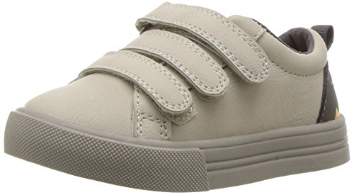 Oshkosh B Gosh  Boys  Oshkosh B Gosh Bâ€™Gosh Lennox Triple Strap Sneaker, Grey, 5 M US Toddler