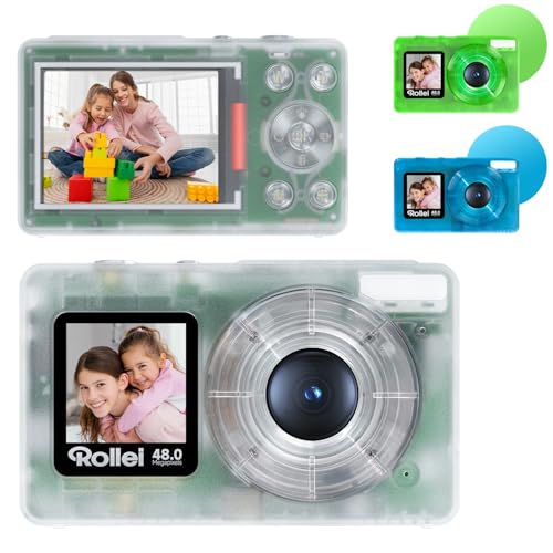 Rollei Compactline Pocket Clear Transparent Digitalkamera 48MP 4K
