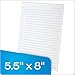 Ampad Wide-Ruled Refill Sheets for Ampad Versa Crossover Notebook, 5.5 x 8.5 Inch Size, White, 40 Sheets (25-621)