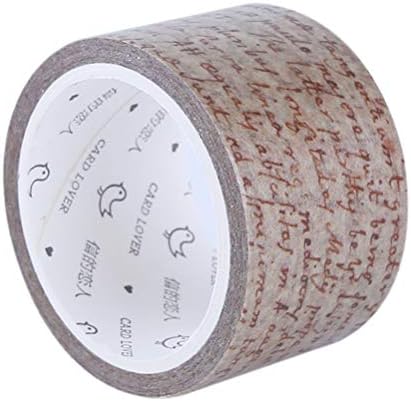 JIFNCR Retro Chopin Music Note Decoration Tape DIY Planner Scrapbooking Masking Tape for Scrapbooking Gift-Wrapping DIY Scrapbooking