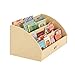 ECR4Kids Toddler Book Display, Beginner Bookshelf, Natural