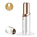Akimy Painless Flawless Facial Hair Remover/Removal For Women with AA Battery (white)