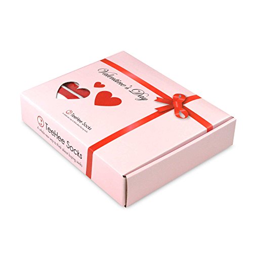 TeeHee Special (Holiday) Women Knee High 9-Pairs Socks with Gift Box (Valentine)