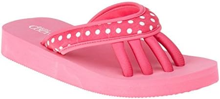 Pedi Couture Women's Spa Sandals (Medium (7-8), Pink)