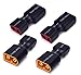 FPVDrone Male XT60 to Female T-Plug Connector Adapter No Wires RC LiPo Battery Connectors for Male XT60 to Female Deans Connector (4PCS)