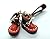 Miniature Handmade Genuine Leather Boots or Shoes Key Chain Key Ring Key holder