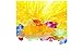 ASIBT 10pc/lot Hawaiian Adult Luau Flowered Grass Skirt, 23 inch Long Hula Skirt