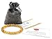 Unpolished Baltic Amber Stretch Bracelet - Suitable for Adults (Men and Women) - Size 7 inches (18 cm) - Made on Elastic Band - Raw Amber Beads - BoutiqueAmber (Honey, 7 inches)