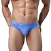 Nightaste Men's Cheeky Bikini Tanga Sexy Low Rise Half Back Coverage Brazilian Underwear