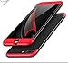 iPhone 6 Plus Case, iPhone 6s Plus Case, Ultra-Thin PC Hard Shockproof 3 in 1 Velvet Touch Fingerprint-Proof Anti-Slip Anti-Marks Cover for iPhone 6/6s Plus 5.5inch Rose Gold