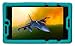 Bobj Rugged Case for NVIDIA Shield Tablet K and K1 - BobjGear Custom Fit - Patented Venting - Sound Amplification - BobjBounces Kid Friendly (Terrific Turquoise)