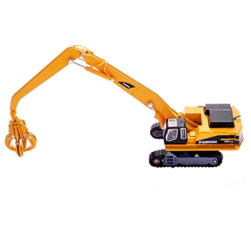 Damara Building Caterpillar Crane Materials Handling Vehicle Toys - Thumbnail 3