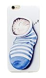 Iphone 7 Plus Case, New TPU Cartoon Printed Phone Case Cover for Iphone 7Plus 2016 (B)