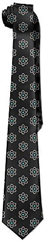 Tcolth Atomic Nucleus Necktie Skinny Ties
