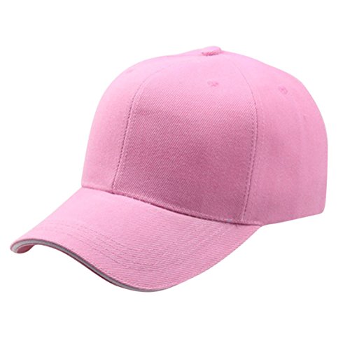 Baseball Cap Clearance ♥ Baseball Cap For Men and Women by Cool Sporting Hat With Adjustable (Pink)
