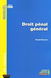 Droit pénal général