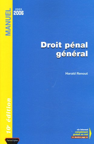 Droit pénal général