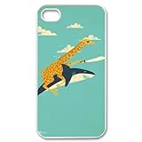 Giraffe Design Slim and Stylish Protective Iphone 4/4s Case, Perfect fit Snap On Hard Cover