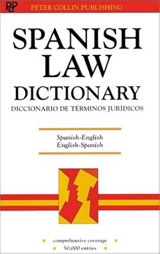 Download Spanish Law Dictionary/Diccionario De Terminos Juridicos: Spanish-English English-Spanish/Espanol-Ingles Intles-Espanol PDF