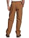 Carhartt Men's Loose Fit Washed Duck Flannel-Lined Utility Work Pant, Carhartt Brown, 36W x 34L