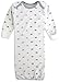 Maybe Baby Kids Infant Boys' and Girls' 3 Pack Set Cotton Baby Gowns w/Mitten Cuffs & Easy Change Expandable Shoulders, 0-6 Months, Elephant