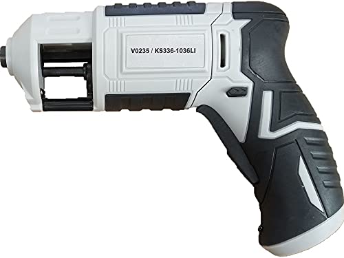 Akkuschrauber, 12 Schrauberbits in 2 Fassungen, integrierter Lithium-Ionen-Akku 3,6 V und Ladegerät – Bild 6