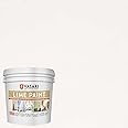 VASARI Lime Plaster & Paint | LIME PAINT | Made from Natural Lime and Powdered Marble | color: White Sand #12 | size: 1 Gallon